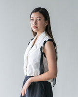 CHIFFON RIBBON VEST