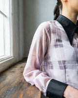 SHEAR BLOCK PLAID SHIRT