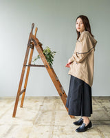 FOODED PIPING JACKET