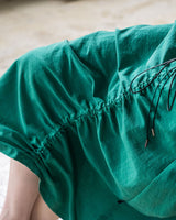 DRAWSTRING DESING SKIRT